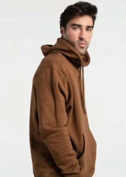 LOLE Essential Organic Cotton Hoodie - Black Walnut -Draptura Sales LSU0001 C207 6 1900x