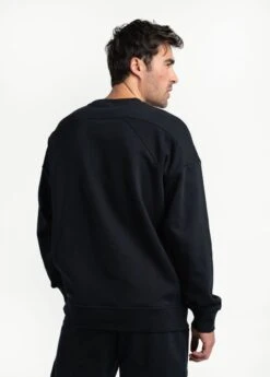 LOLE Essential Organic Pullover - Black -Draptura Sales LSU0002 N415 6 1900x