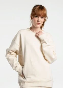 LOLE Essential Organic Pullover - Ecru