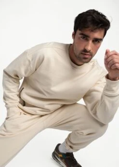 LOLE Essential Organic Cotton Joggers - Ecru 17 LOLE Essential Organic Cotton Joggers - Ecru -Draptura Sales LSU0003 W438 8 1900x