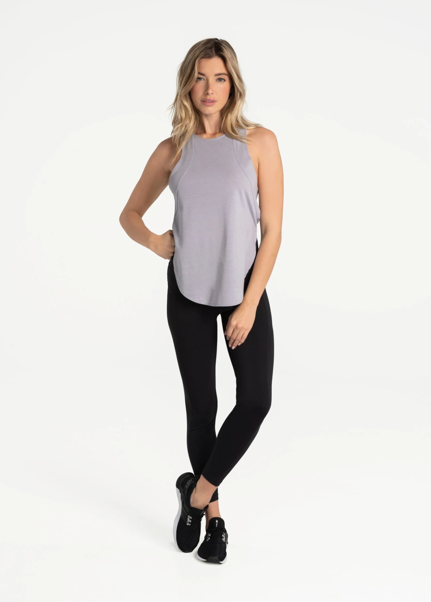 LOLE Performance Wool Tank Top - Iris 6 LOLE Performance Wool Tank Top - Iris - Image 4