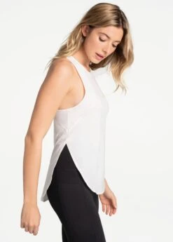 LOLE Performance Wool Tank Top - Gardenia -Draptura Sales LSW4157 W432 2 1900x