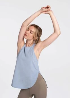 LOLE Performance Wool Tank Top - Fog Blue -Draptura Sales LSW4216 BA45 7 1900x