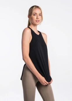 LOLE Performance Wool Tank Top - Black -Draptura Sales LSW4216 N415 4 1900x