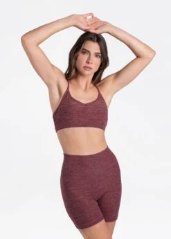 LOLE Half Moon Bra - Plum Heather -Draptura Sales LSW4237 P710 5 1900x