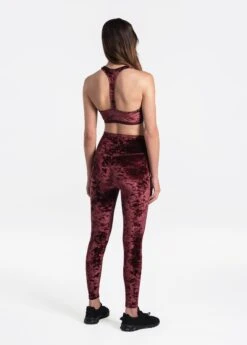 LOLE Burst Velvet Ankle Leggings - Plum -Draptura Sales LSW4246 P708 3 1900x