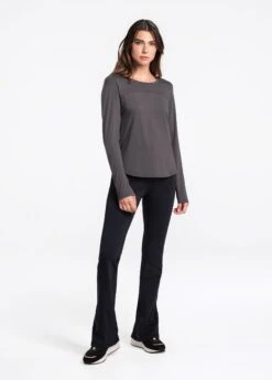 LOLE Repose Long Sleeve - Magnet -Draptura Sales LSW4256 BB04 2 1900x