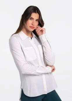 LOLE Everyday Shirt - Gardenia -Draptura Sales LSW4257 W432 5 1900x