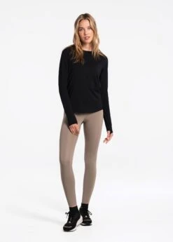 LOLE Performance Wool Long Sleeve - Black -Draptura Sales LSW4262 N415 2 1900x