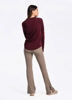 LOLE Performance Wool Long Sleeve - Plum -Draptura Sales LSW4262 P708 3 1900x