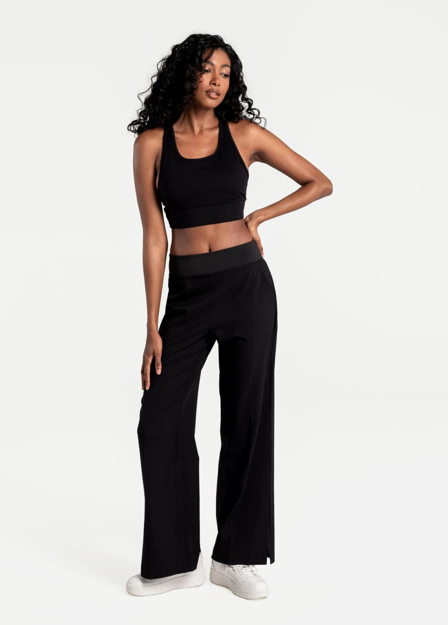 LOLE Connect Wide Leg Pants - Black 3 LOLE Connect Wide Leg Pants - Black