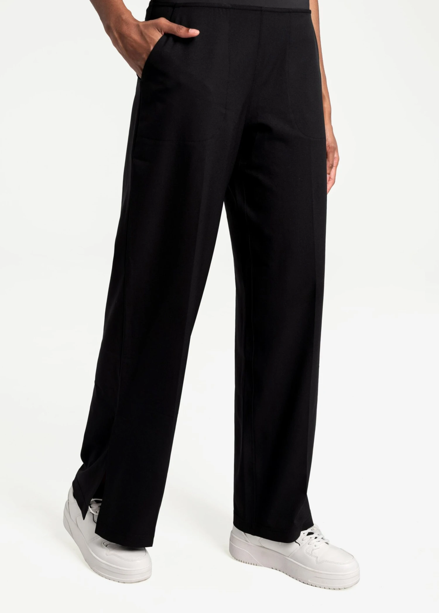 LOLE Connect Wide Leg Pants - Black 6 LOLE Connect Wide Leg Pants - Black - Image 4