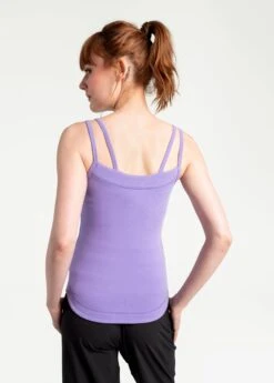 LOLE Organic Cotton Tank Top - Violet -Draptura Sales LSW4276 P721 5 1900x