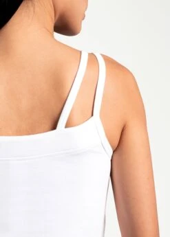LOLE Organic Cotton Tank Top - White -Draptura Sales LSW4276 W101 2 1900x