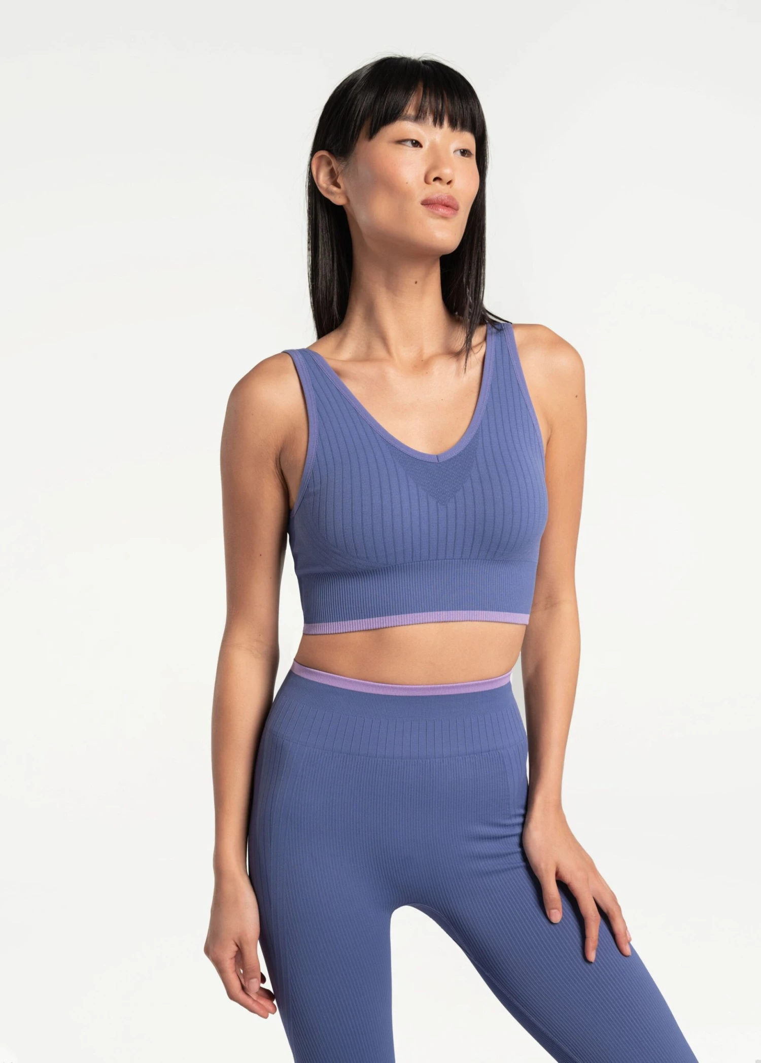 LOLE Asana Bra - Dusk Purple 5 LOLE Asana Bra - Dusk Purple - Image 3