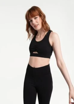 LOLE Organic Cotton Ankle Leggings - Black -Draptura Sales LSW4279 N415 6 1900x