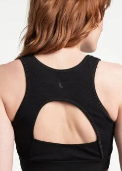 LOLE Organic Cotton Bra - Black -Draptura Sales LSW4281 N415 7 1900x