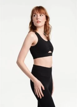 LOLE Organic Cotton Bra - Black -Draptura Sales LSW4281 N415 8 1900x