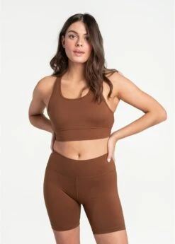 LOLE Comfort Stretch Biker Shorts - Black Walnut -Draptura Sales LSW4283 C207 8 1900x