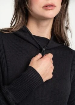 LOLE Vanier Funnel-neck Pullover Sweater - Black -Draptura Sales LSW4289 N415 7 1900x
