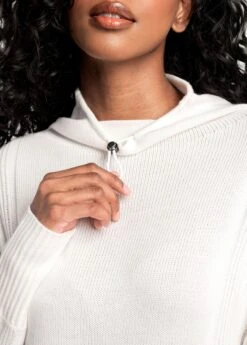 LOLE Vanier Funnel-neck Pullover Sweater - Gardenia -Draptura Sales LSW4289 W432 7 1900x