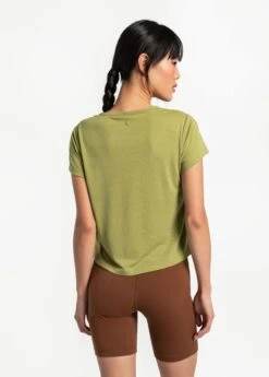 LOLE Everyday Short Sleeve - Kelp -Draptura Sales LSW4294 V760 3 1900x