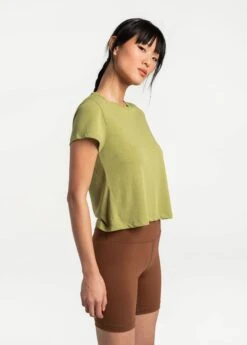 LOLE Everyday Short Sleeve - Kelp -Draptura Sales LSW4294 V760 4 1900x