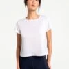 LOLE Everyday Short Sleeve - White -Draptura Sales LSW4294 W101 1 1900x