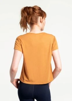 LOLE Everyday Short Sleeve - Inca Gold -Draptura Sales LSW4294 Y283 3 1900x