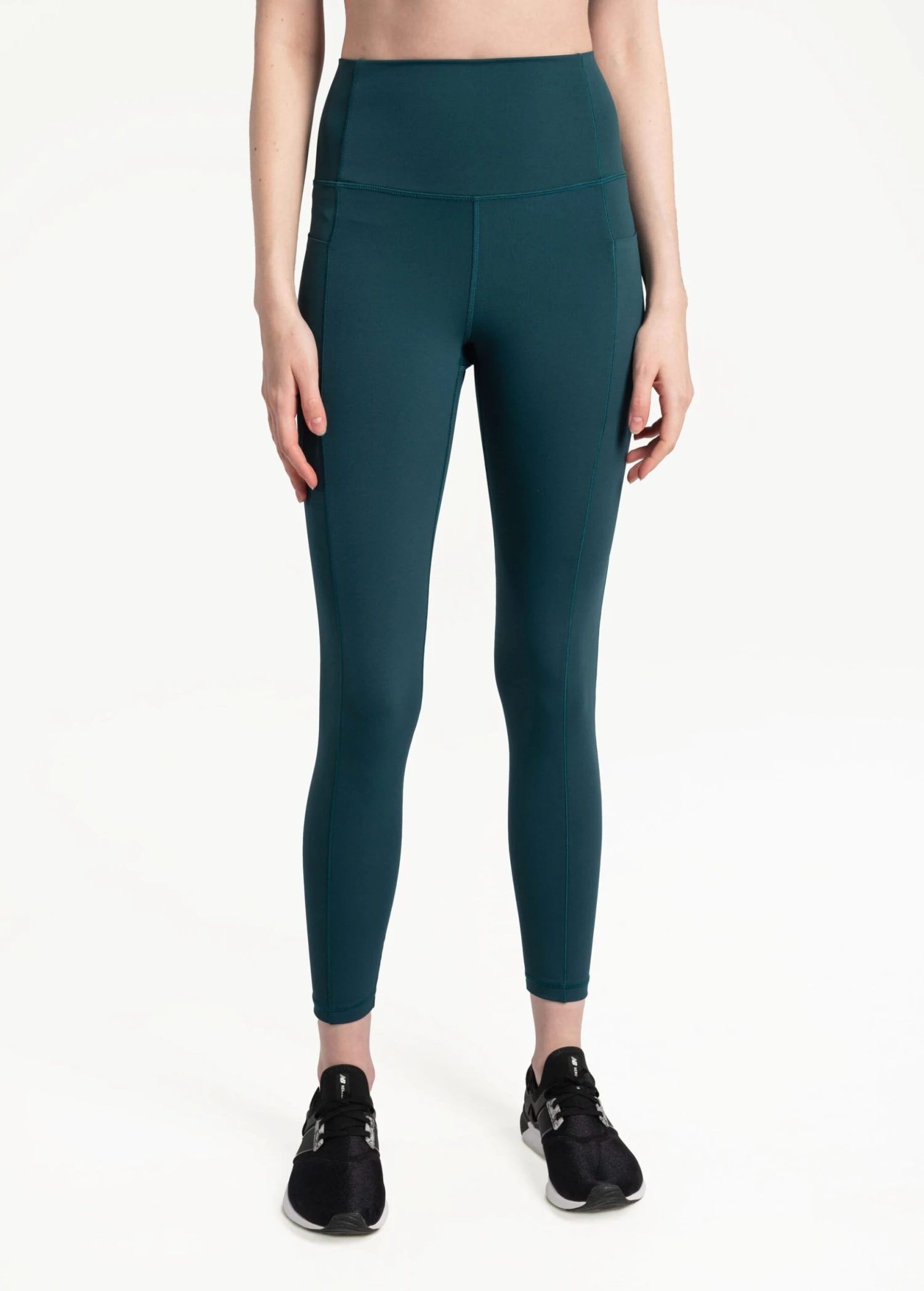 LOLE Step Up Ankle Leggings - Emerald 3 LOLE Step Up Ankle Leggings - Emerald - Image 2