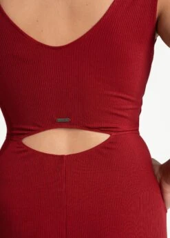 LOLE Traverse V-Neck Dress - Merlot 15 LOLE Traverse V-Neck Dress - Merlot -Draptura Sales LSW4308 R421 6 1900x