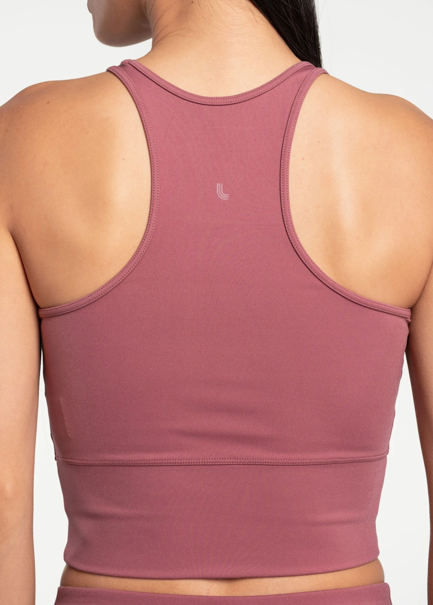LOLE Comfort Stretch Crop Tank Top - Thistle 4 LOLE Comfort Stretch Crop Tank Top - Thistle - Image 2