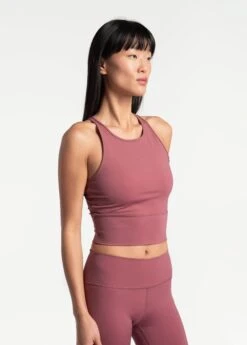 LOLE Comfort Stretch Crop Tank Top - Thistle 10 LOLE Comfort Stretch Crop Tank Top - Thistle -Draptura Sales LSW4311 P706 3 1900x