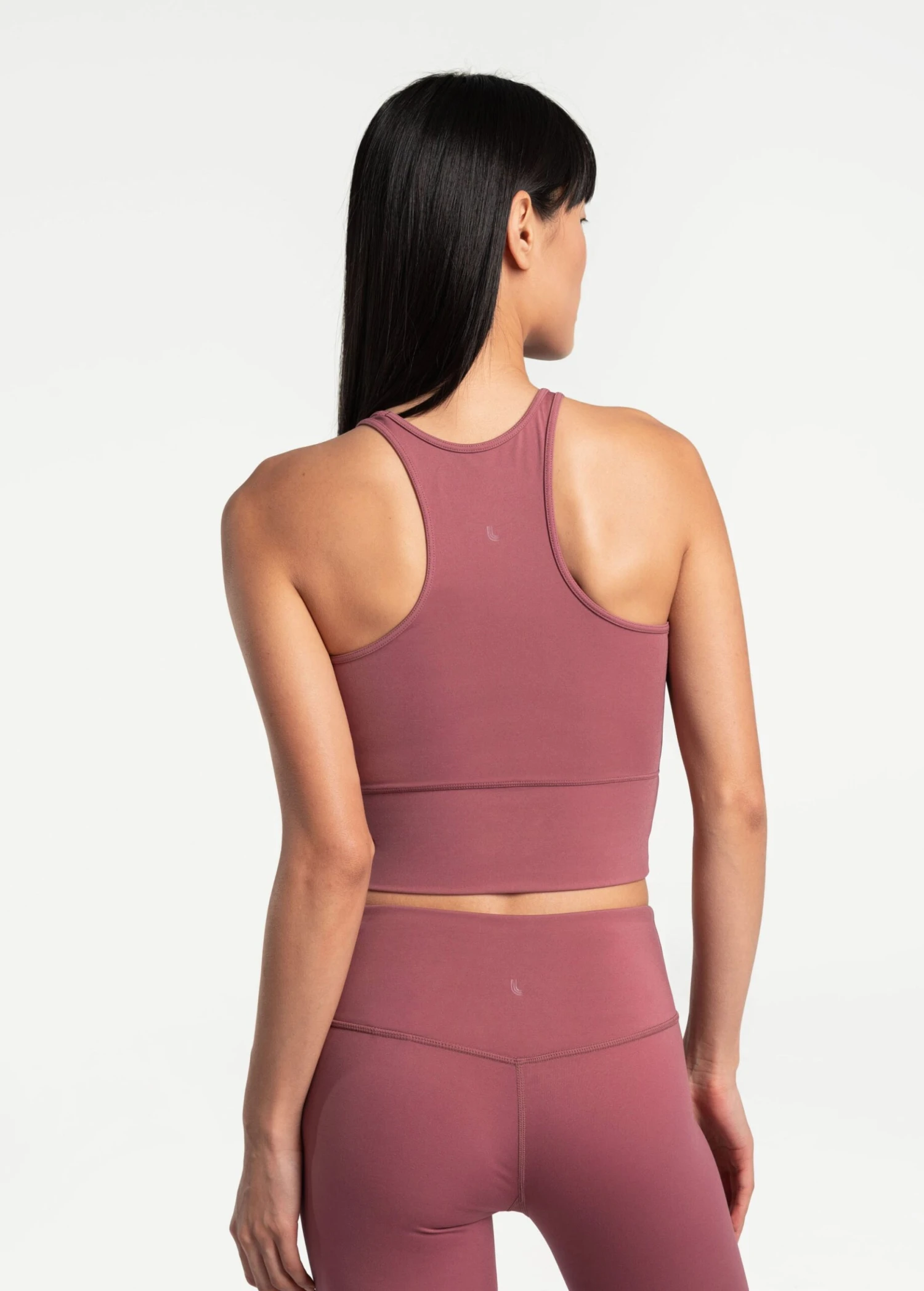 LOLE Comfort Stretch Crop Tank Top - Thistle 7 LOLE Comfort Stretch Crop Tank Top - Thistle - Image 5