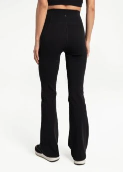 LOLE Organic Cotton Bootleg Pants - Black -Draptura Sales LSW4326 N415 4 1900x