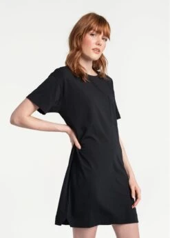 LOLE Effortless Cotton Dress - Black