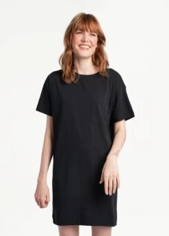 LOLE Effortless Cotton Dress - Black -Draptura Sales LSW4327 N415 3 1900x