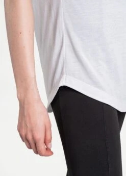 LOLE Everyday V-Neck Short Sleeve - White -Draptura Sales LSW4331 W101 4 1900x