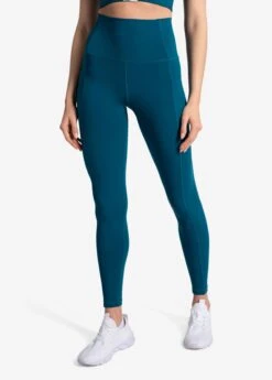 LOLE Step Up Ankle Leggings - Monaco Blue