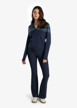 LOLE Eco Wool Turtle Neck Pullover - Outerspace Heather -Draptura Sales LSW4357 BB07 5 1900x