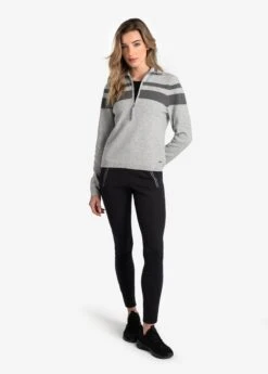LOLE Eco Wool Turtle Neck Pullover - Light Grey Heather 11 LOLE Eco Wool Turtle Neck Pullover - Light Grey Heather -Draptura Sales LSW4357 G178 5 1900x