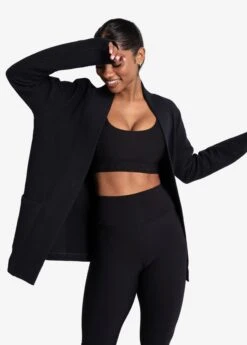 LOLE Ottoman Cardigan - Black -Draptura Sales LSW4358 N415 4 1900x