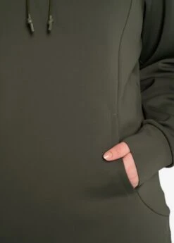 LOLE Spacer Long Sleeve Tunic - Kombu -Draptura Sales LSW4367 V761 7 1900x