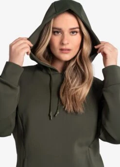 LOLE Spacer Long Sleeve Tunic - Kombu -Draptura Sales LSW4367 V761 8 1900x