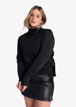 LOLE Spacer Long Sleeves - Black -Draptura Sales LSW4368 N415 4 1900x