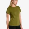 LOLE Performance Wool Moisture-wicking Short Sleeve - Tarragon -Draptura Sales LSW4377 V794 1 1900x