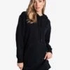 LOLE Easy Hoodie Oversized Dress - Black -Draptura Sales LSW4382 N415 1 1900x