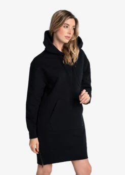 LOLE Easy Hoodie Oversized Dress - Black -Draptura Sales LSW4382 N415 3 1900x