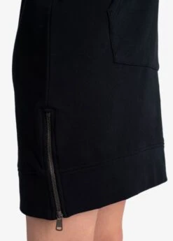 LOLE Easy Hoodie Oversized Dress - Black -Draptura Sales LSW4382 N415 6 1900x
