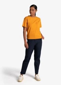 LOLE Effortless Cotton Tee - Inca Gold -Draptura Sales LSW4384 Y283 5 1900x